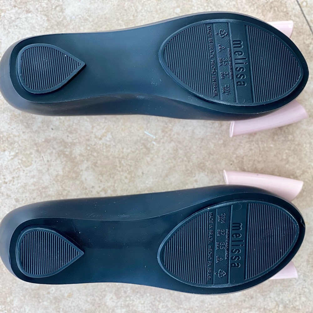 Melissa Authentic Bow Flats Size 6 US.  37 UK - Picture 5 of 6